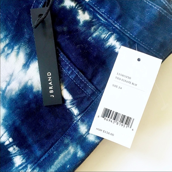 J Brand Cut Off Tie Dye Shorts - Picture 7 of 8
